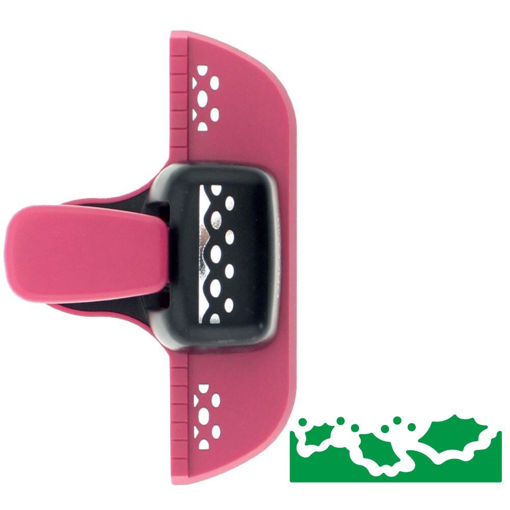 Perforator Hobby bordura cu ghidaj frunza DACOart