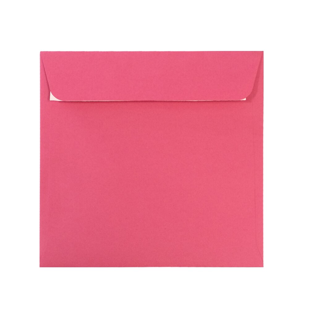 Plic patrat color set 25 Invitas DACO fucsia