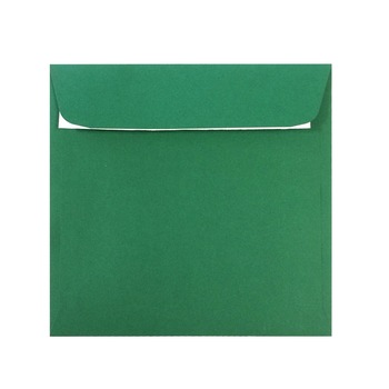 Plic patrat color set 25 Invitas DACO verde padure Plic patrat color set 25 Invitas DACO verde padure