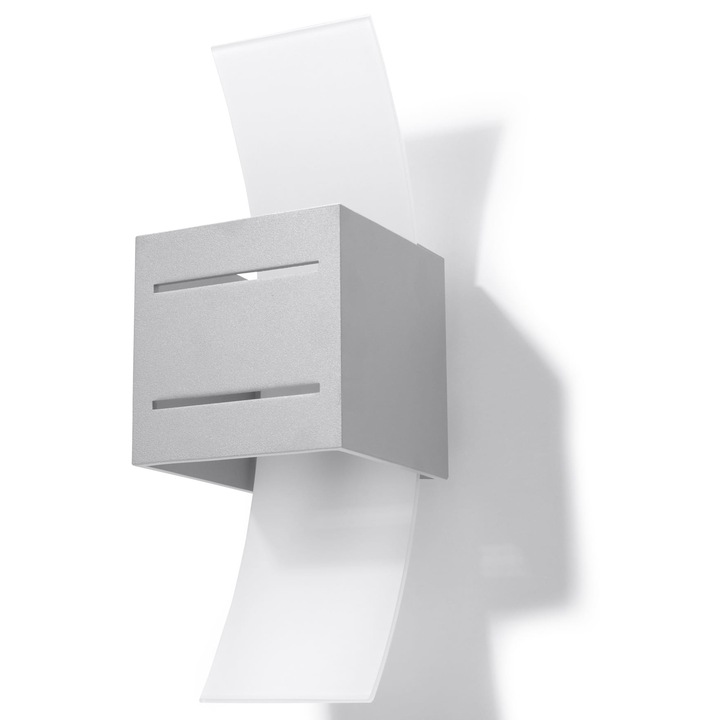 Fali Lámpa, Loreto, Szürke, G9