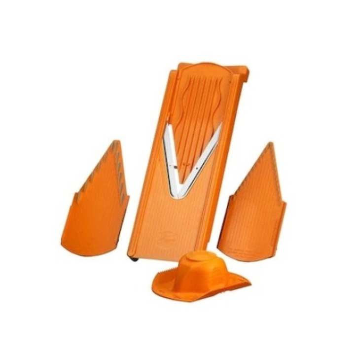 Razatoare FOXMAG24 V Slicer pentru fructe si legume, Portocaliu