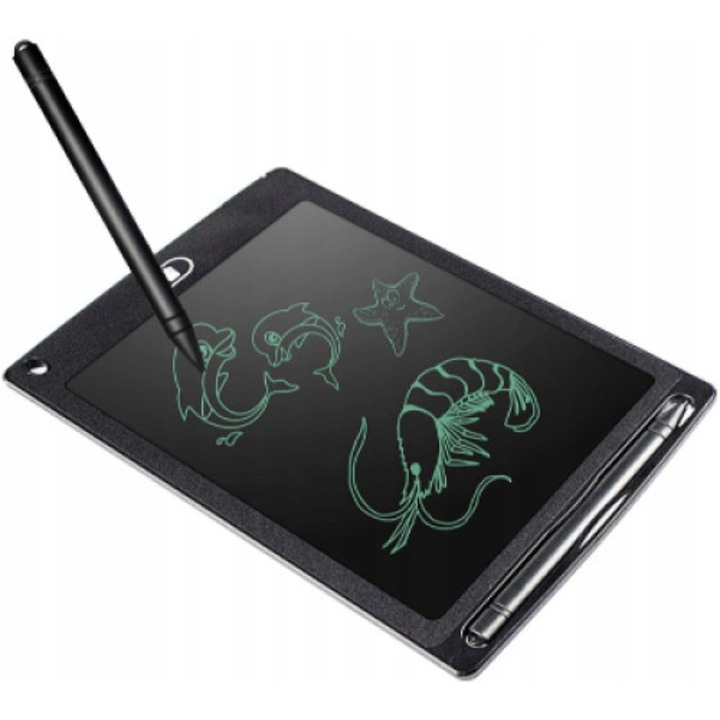 Tableta grafica, T10, 8,5", LCD, Stylus inclus, Negru