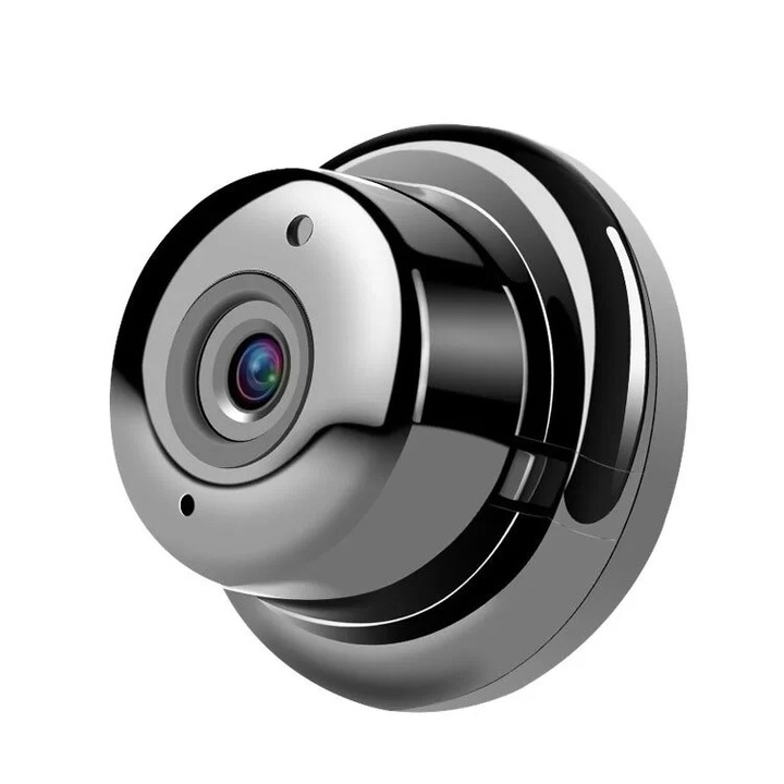 Безжична камера за видеонаблюдение Smartcam QZ4, WiFi, Нощно виждане, Следене през телефон, IP, Засичане на движение, Скрита камера, 1080P