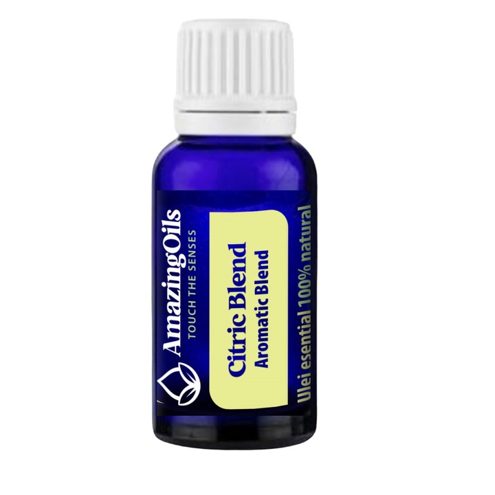 Amestec de uleiuri esentiale Citric Blend, AmazingOils, 15 ml