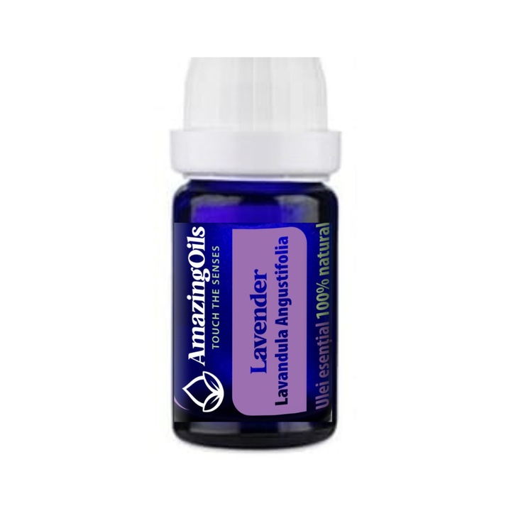 Чисто етерично масло от Лавандула, Lavandula angustifolia, AmazingOils, 5 ml