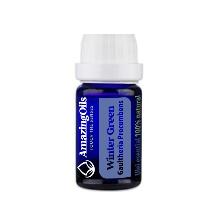 Чисто етерично масло от Wintergreen Gaultheria Procumdens, AmazingOils, 5 ml