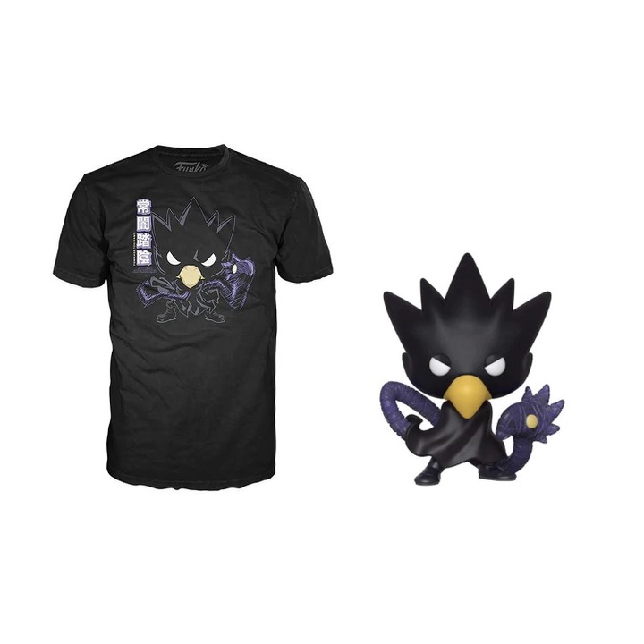 Комплект фигурка и тениска My Hero Academia Pop! & Tee Tokoyami S