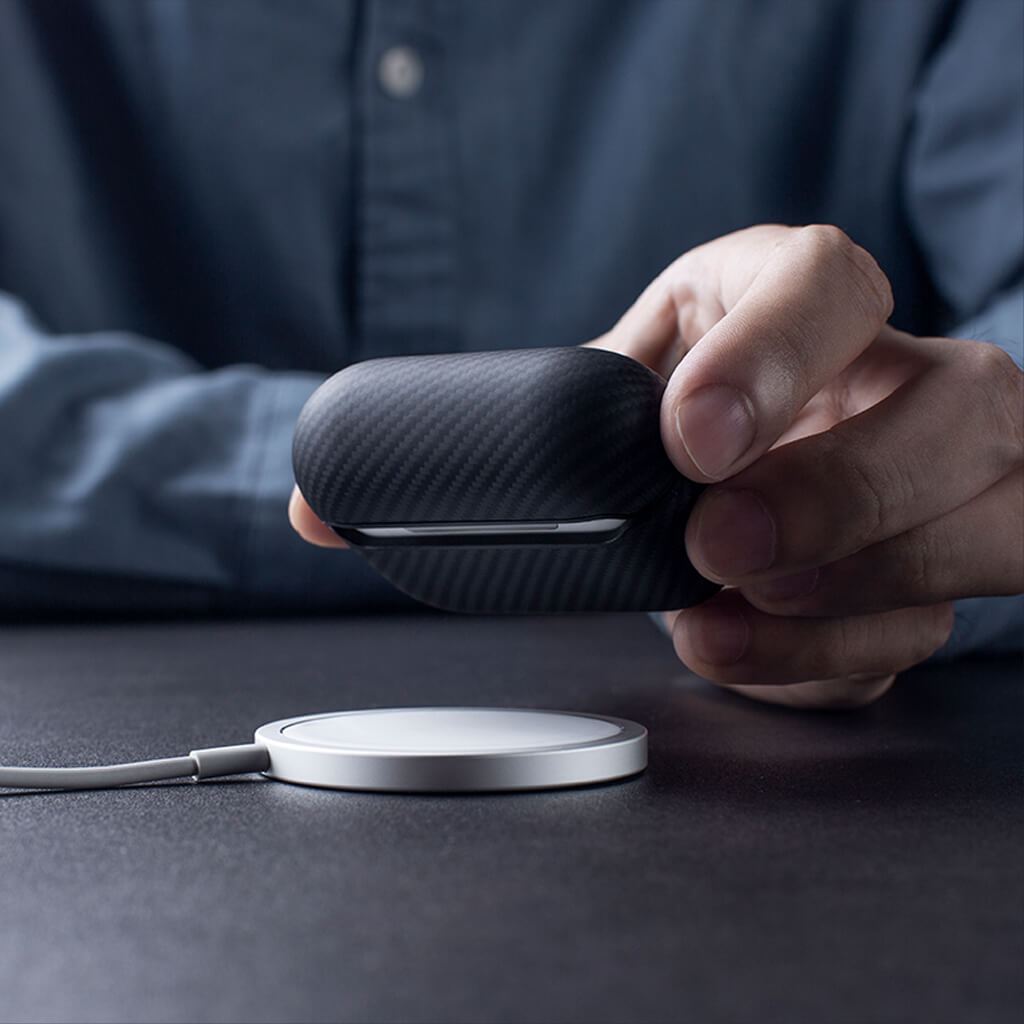 オーディオ機器 イヤフォン Husa protectie MagEZ 2 Pitaka, MagSafe pentru Airpods Pro - eMAG.ro