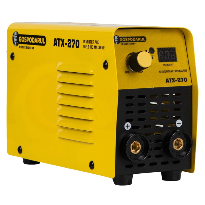 Invertor de sudura Gospodarul Profesionist MMA 200S PMP0051, 20-120 A, 230 V, 56 V tensiune in gol, 1.6 - 3.2 mm diametru electrod