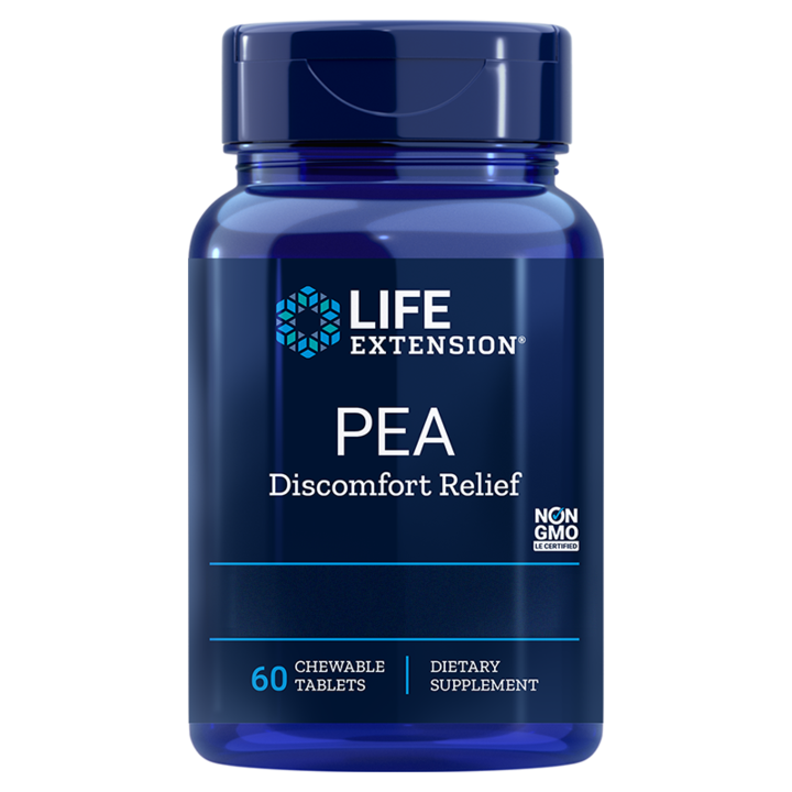 Étrend-kiegészítő PEA Discomfort Relief 60 db rágótabletta - Élethosszabbító