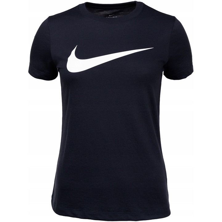 Tricou sport dama, Nike, Bumbac, Bleumarin
