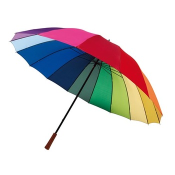 Umbrela Rainbow Sky, mare, curcubeu, Ø131 cm Umbrela Rainbow Sky, mare, curcubeu, Ø131 cm