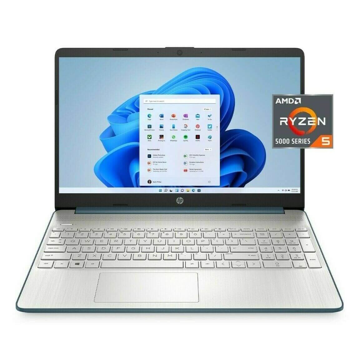 Laptop Hp 15 Ef2126wm 156 Fhd Amd Ryzen 5 5500u 256 Gb Ssd 8 Gb Ram Windows 11 Home S 0618