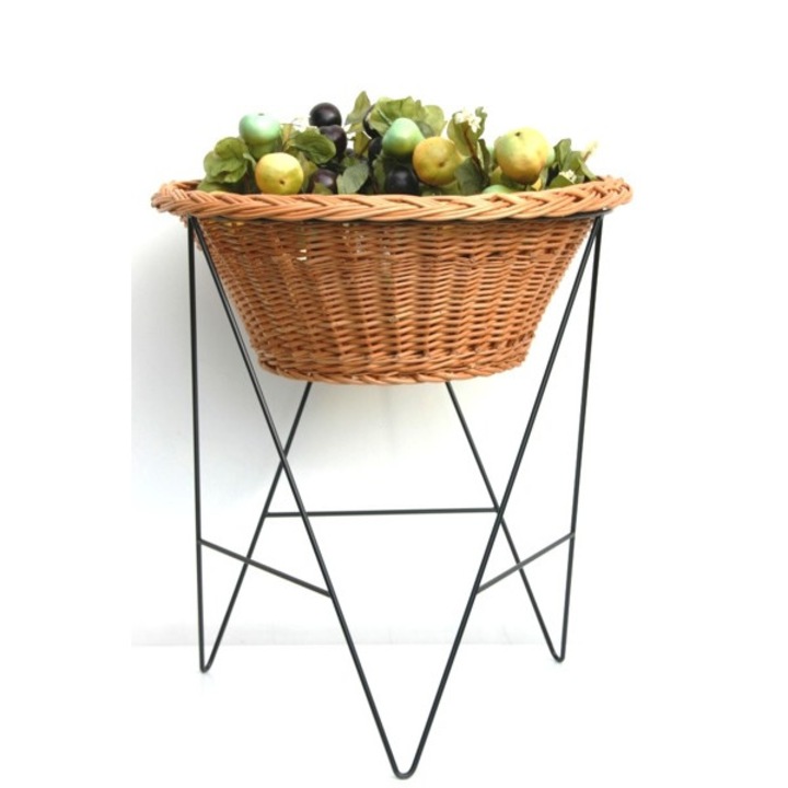 Cos fructe, Rachita/Metal, Lemn