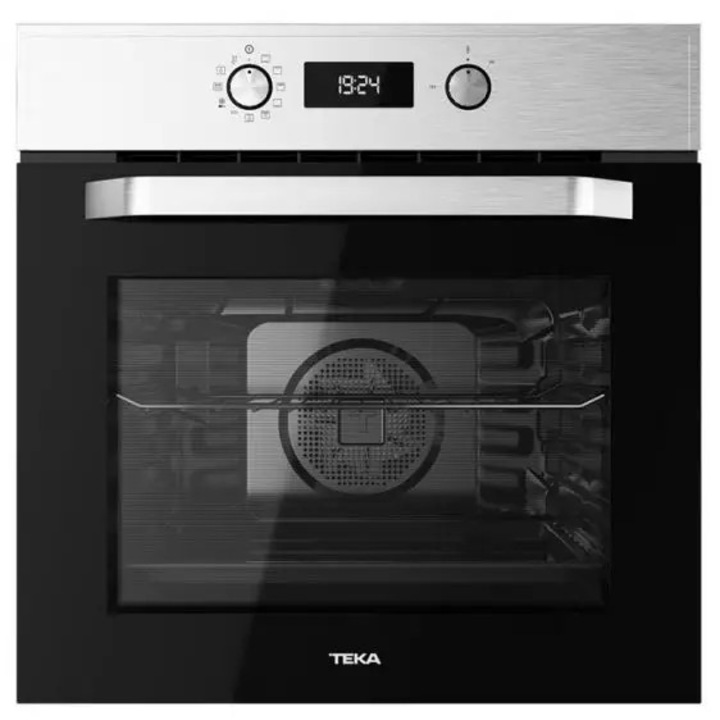 Cuptor incorporabil Teka HCB 6545, Electric, 70 l, 9 functii automate, HydroClean PRO, Control Mecanic, Clasa A+, Inox