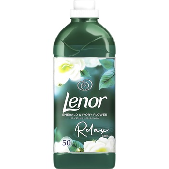 Balsam de rufe Lenor Emerald & Ivory Flower, 50 spalari, 1.5L Balsam de rufe Lenor Emerald & Ivory Flower, 50 spalari, 1.5L