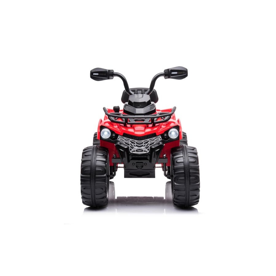 ATV electric copii Quad Madman, 86 x 61 x 48 cm, Negru/Rosu eMAG.ro