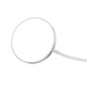 Gyorstöltő vezeték nélküli töltő 15 W Apple iPhone-hoz, MagSafe, 1 m Type C, ezüst