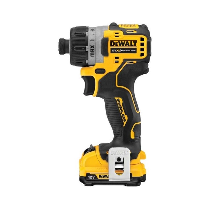 Masina de insurubat sub-compacta, 12V, 2 Ah, Dewalt