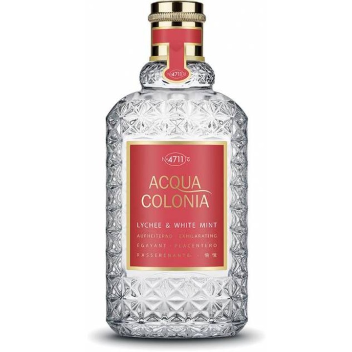 4711 Acqua Colonia Lychee & White Mint Eau de Cologne uniszex 170 ml