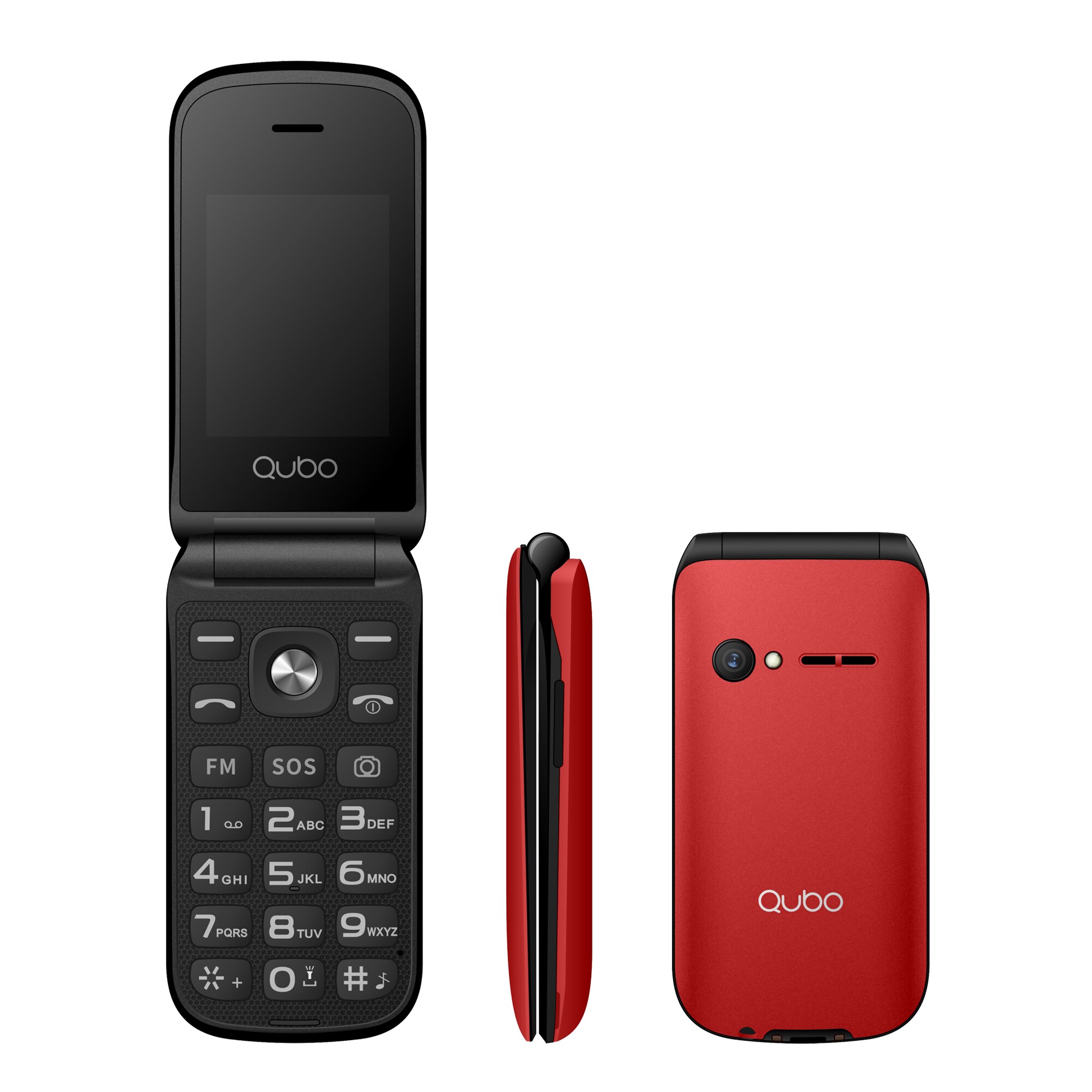 Qubo X170 Double SIM – Pour Pièces / Révision – Écran 1.77″ – Noir