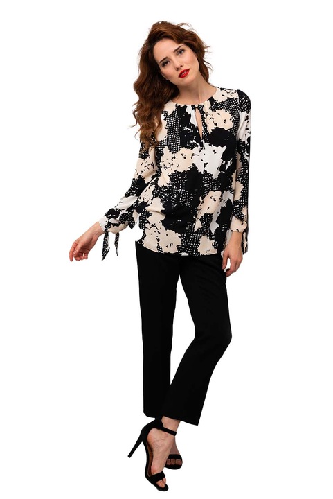 Lo Spaccio 7zuta poliészter ing, Bézs