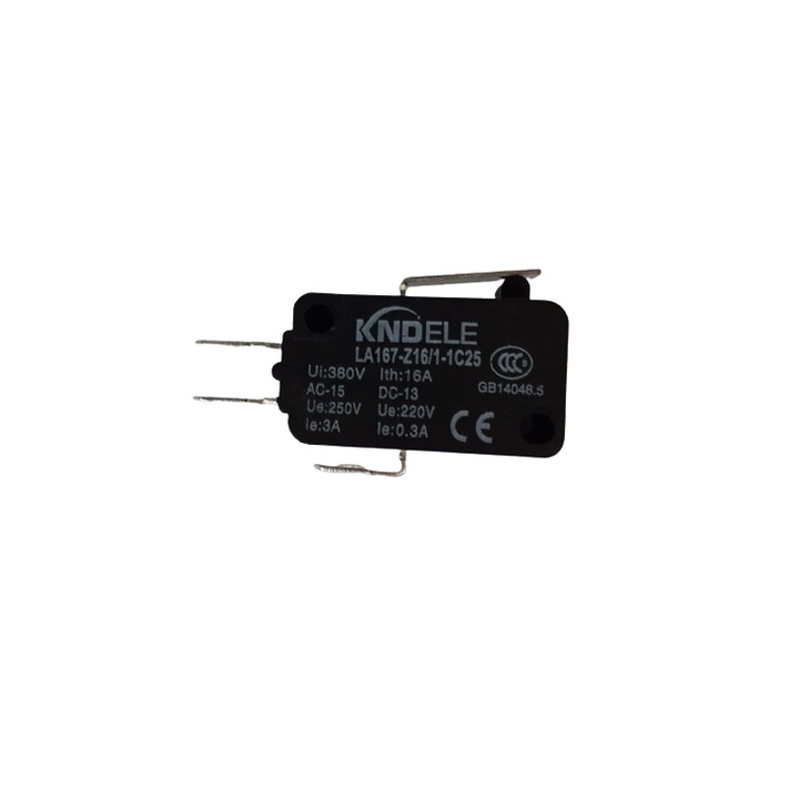 Limitator de cursa cu lamela 15mm NO/NC/COM 250V/3A
