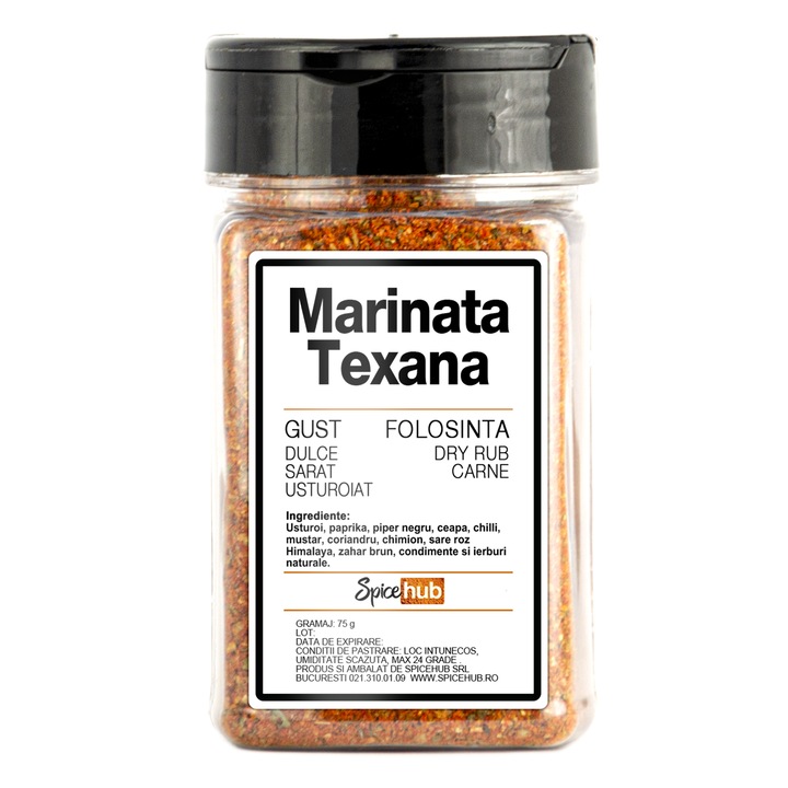 Condimente Marinata Texana, Spicehub, all purpose, 75 g