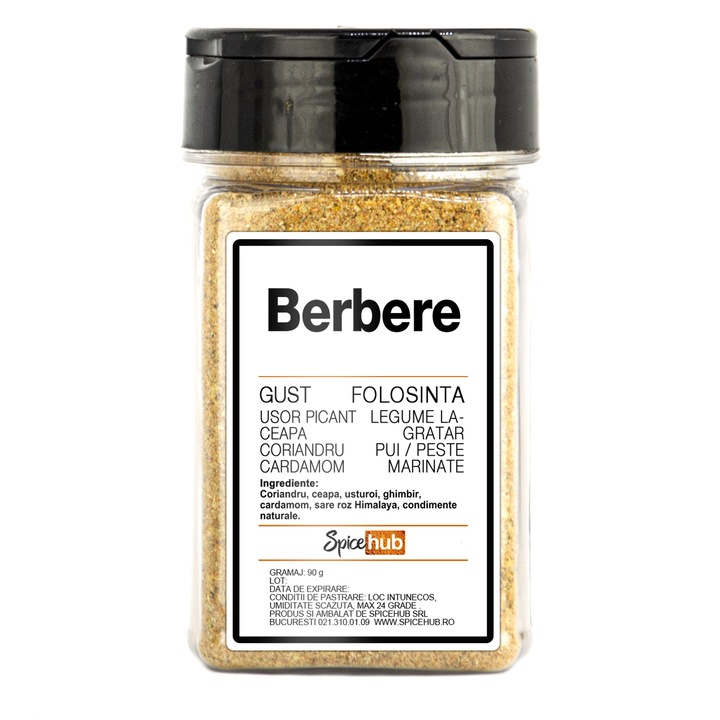 Condimente Mix Berbere 90 g, Spicehub, arome africane, influențe arabesti