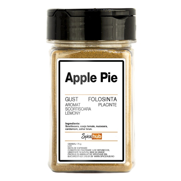 Condimente Apple Pie, Spicehub, scortisoara, nucsoara, 75 g