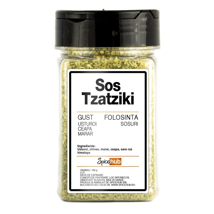 Condimente Sos Tzatziki Spicehub, 90 g