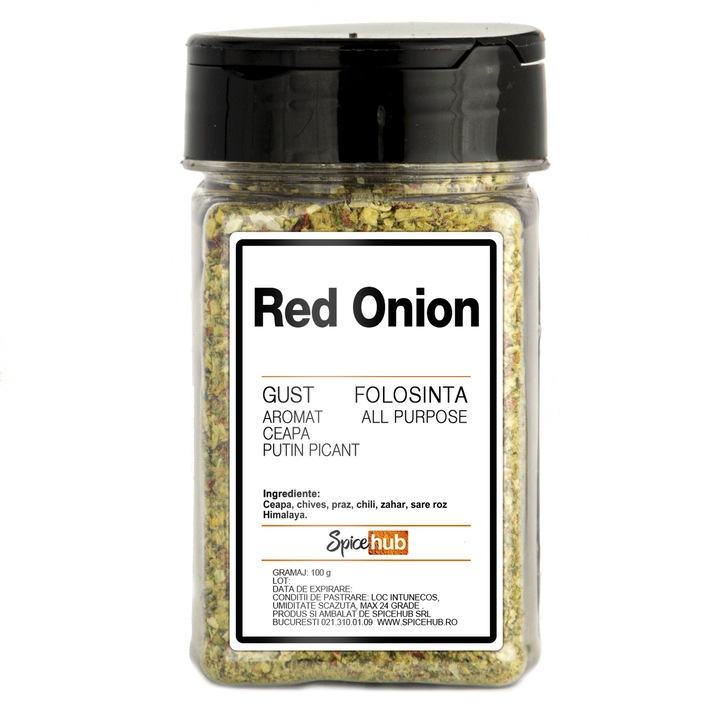 Condimente Mix Ceapă Roșie Spicehub, aromat și ușor picant, 100 g