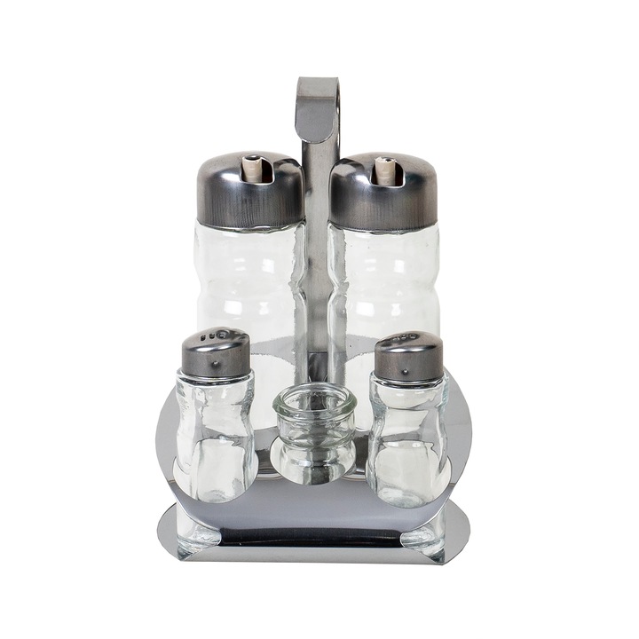 Z-tools DSY 1070 Oliviera fűszertartó készlet, 5 db, rozsdamentes acél