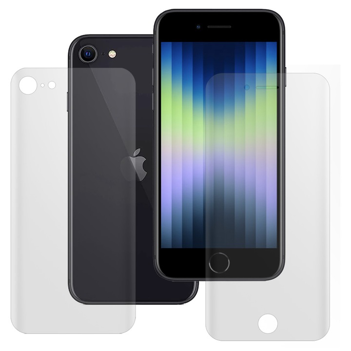 2 db matt SILKASE regenerálódó szilikon fólia Apple iPhone SE 3 2022