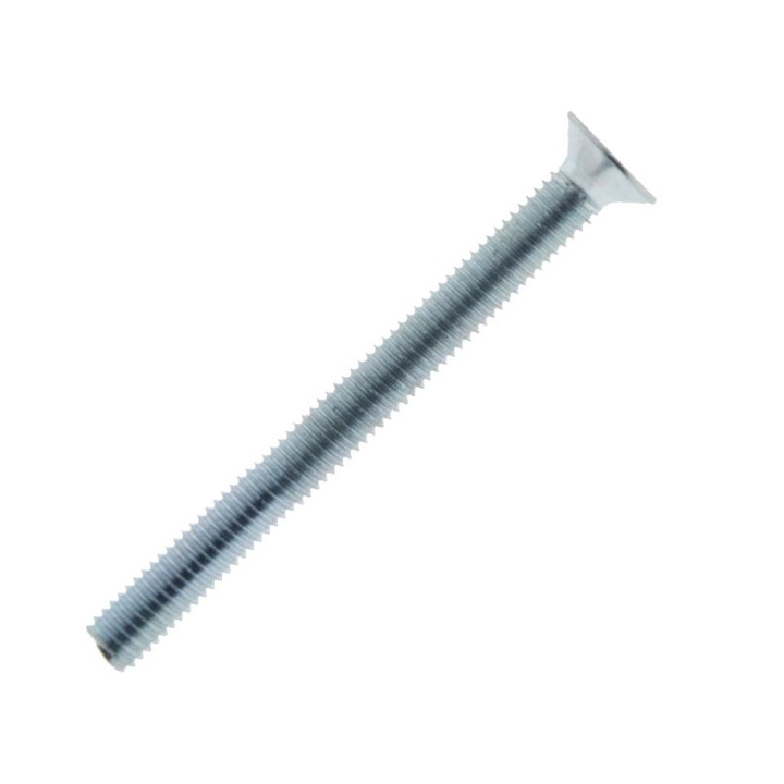 Set 1000 buc surub metric cap inecat DIN 965-4.8, M4x6, ZA, PH2