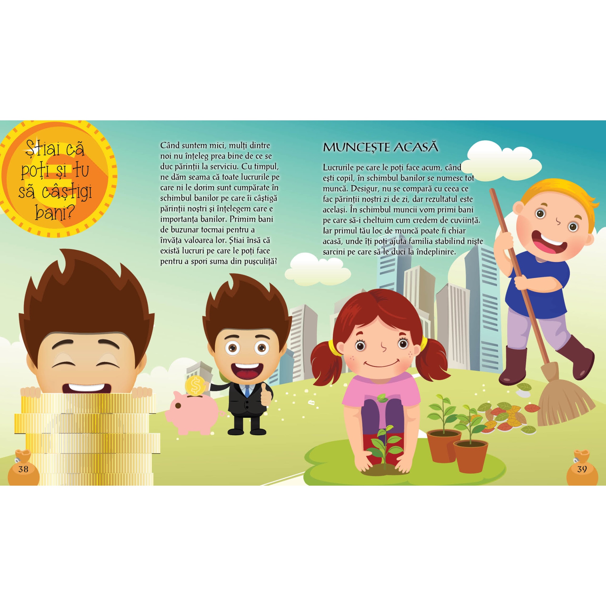 Educatie Financiara Pentru Copii Fise De Lucru Educatie Financiara pentru copii - eMAG.ro