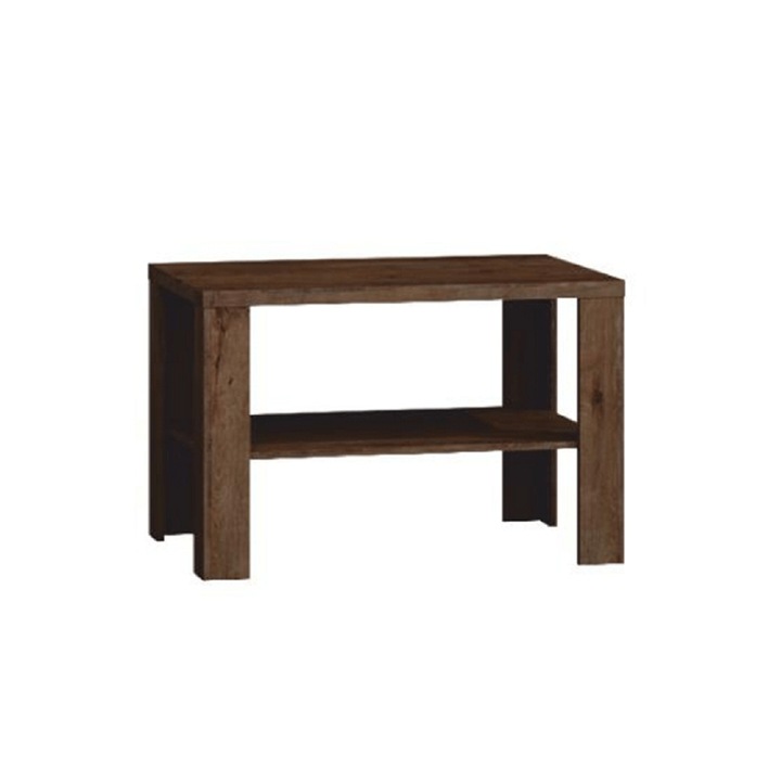 Masuta de cafea din pal stejar lefkas TEDY 90x60x59 cm