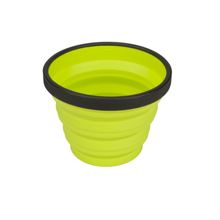 Pahar cana pliabila 250 ml Sea To Summit X Cup lime