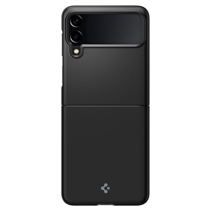 Husa Spigen Airskin Compatibila Cu Samsung Galaxy Z Flip 3, Policarbonat, Negru