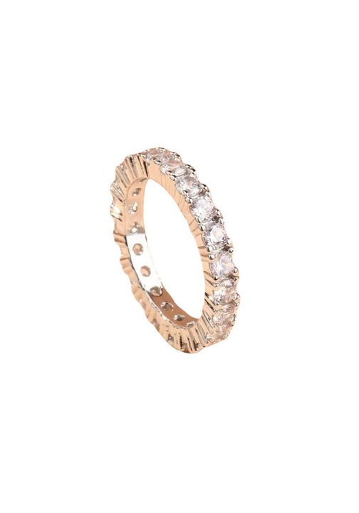 Inel 18k Gentelo Zirconiu cristal round, 16.6 mm cutie catifea inclusa