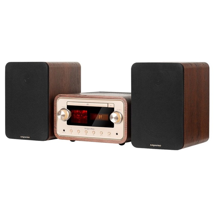 Sistem hi-fi amplificare cu lampi kruger&matz