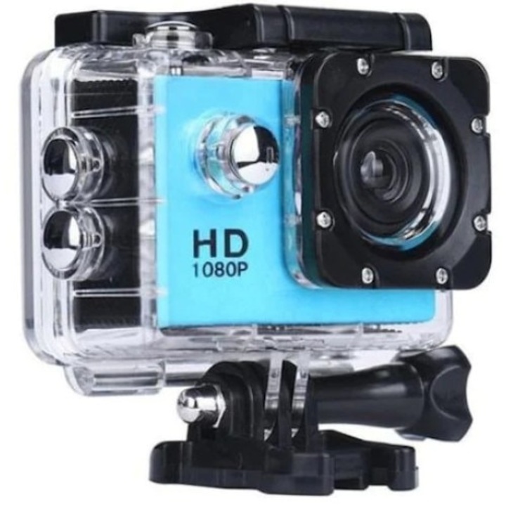 Camera Sport Waterproof, FOXMAG24®, HD 1080P, 12M, 2 inch, Autonomie 90 min