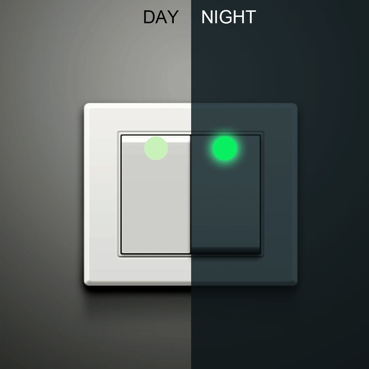 Set 210 Buline si Luna Fosforescenta, Auto Adezive, 4 Dimensiuni cu Iluminare Indelungata, Abtibild Premium, Original Deals®