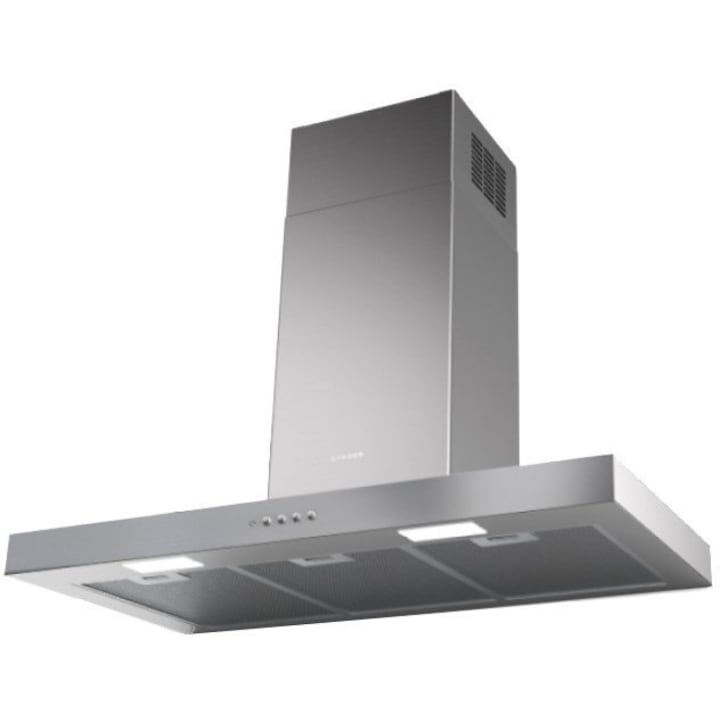 Hota VDB Plus 50, 173 m3/h, 63 dB, neagra, 50x14x45,8 cm