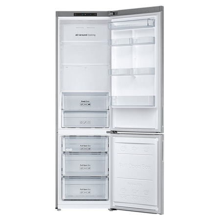 Combina frigorifica Samsung RB37J5000SA/EF, 367 l, Clasa A+, No Frost, Compresor Digital Inverter, H 201, Grafit metalic