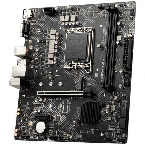 Placa de baza MSI PRO B660M-E DDR4, socket 1700 - eMAG.ro