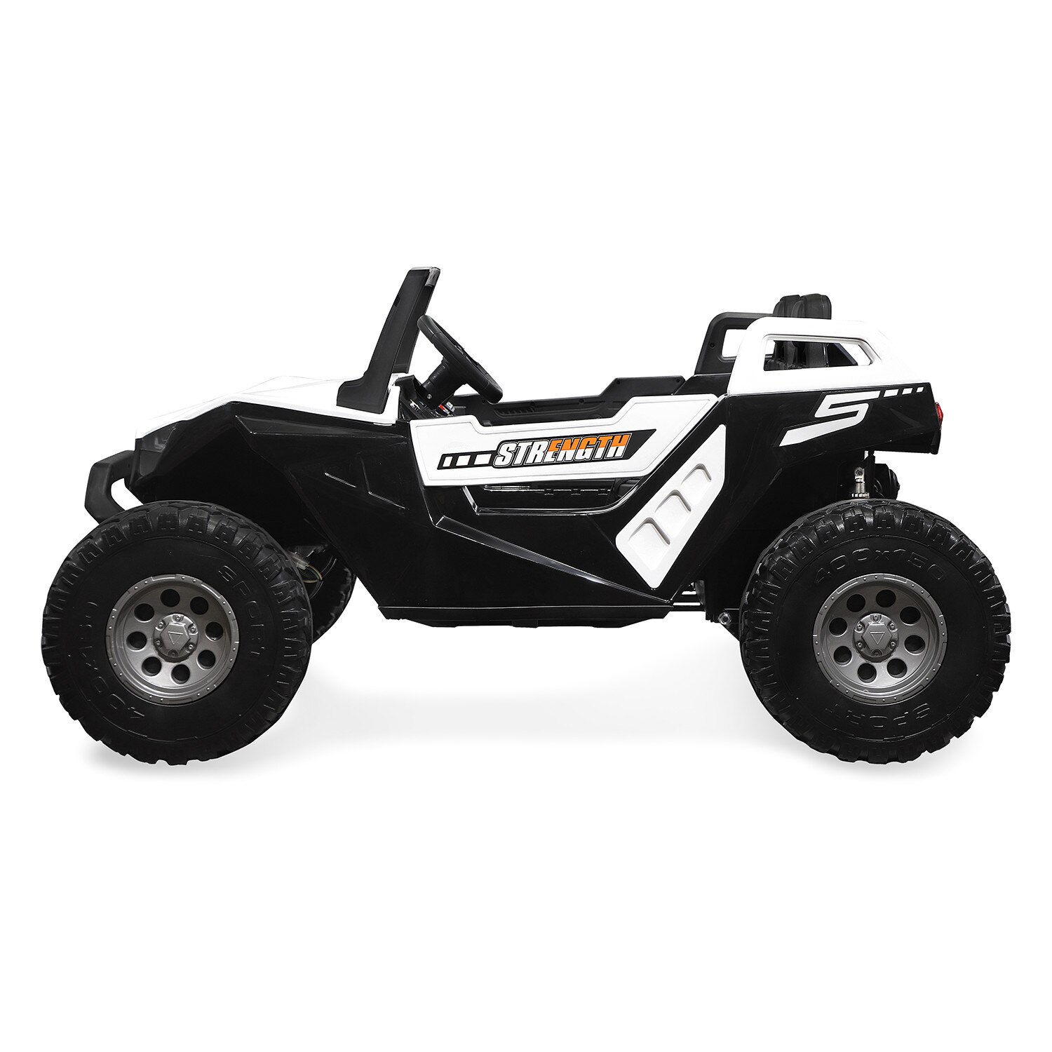 ATV electric pentru copii BJX1928 4x4 300W 24V PREMIUM culoare Alb