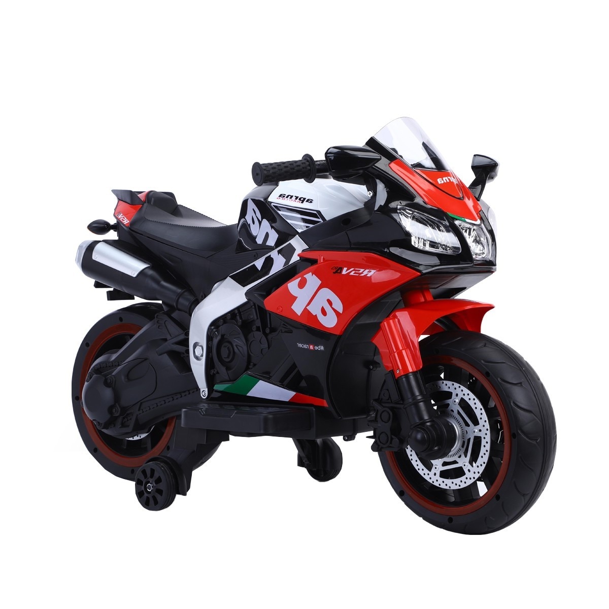 Електрически мотоциклет с батерия за деца NOVOKIDS™ Aprilia Austin ...