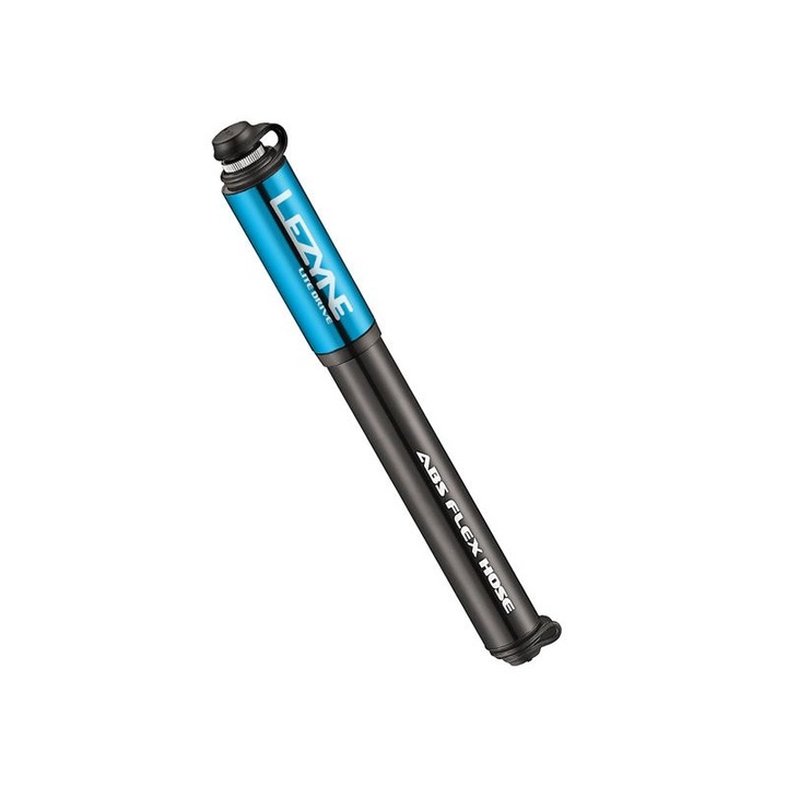 Lite Drive HP pumpa, Lezyne, alumínium, 11 bar, 180 mm, kék/fekete