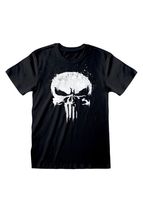 Punisher TV logós póló, XL, fekete